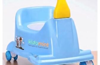 Kidomint 2-in-1 Potty Training Scooter is an innovative developmental tool designed to turn potty training into a fun, stress-free experience