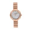Sonata Poze 9 with Quartz Analog White Dial IPRG SS Cut fold Strap Watch for Women – SP80184WM01W