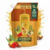 Dabur Vatika Ayurvedic Shampoo Refill Pouch – 1 L | Damage Therapy | Power of 10 Ingredients for Solving 10 Hair Problems | No Parabens | For All Hair Types
