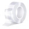 Multipurpose Double Sided Nano Tape Heavy Duty – Strong Adhesive Silicone Gel Tape, Heat Resistant, Removable, Washable & Reusable Anti-Slip Multi-Functional Grip