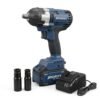 Eastman Jrsdrive Cordless Impact Wrench with 600W Power, 2200RPM no load speed, 1/2inch Drive, Torque 500 Nm, 1 Fast Charger, 1 Battery and 1 Socket (ECIW-600)