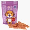 Dr. Pets Pack of 2 (70g Each) Lickchik Chicken Dog Treats & Dental Sticks Combo | Training Treats for Dogs & Puppies | Supports Oral Care, Digestion & Gut Health | High Protein Snacks