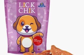 Dr. Pets Pack of 2 (70g Each) Lickchik Chicken Dog Treats & Dental Sticks Combo | Training Treats for Dogs & Puppies | Supports Oral Care, Digestion & Gut Health | High Protein Snacks