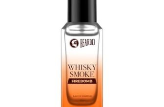 BEARDO Whisky Smoke FIREBOMB Perfume for men, 20ml | Spicy, Woody scent | Long Lasting Mens Perfume | Best Date Night Eau de parfum for Men | Gift For Friends | Gift for Men