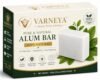 VARNEYA Naturals Pure Alum Bar 100g | Potash Alum (Fitkari) | 100% Natural Crystal Alum | Premium Quality | Ideal for Shaving, Skincare & Traditional Use