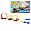 Hot Wheels® Multi-Loop Race Off™ Playset, with 1 Car, Knock Down Flags to Score Points & Break the Loop, Toy for Kids 4 to 10 Years Old​