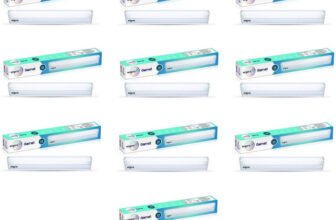 Wipro 5 Watt LED tubelight Batten (Color-White/6500K,Size: 1 feet)- Pack of 10 5 W 27.5 cm Tube Light(White, Pack of 10)