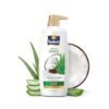 Parachute Advansed Protein Shampoo | with Coconut Milk and Aloe Vera | For up to 100% Damage Repair & up to 3X Softer Hair | Protein Lock Technology | Paraben-Free | For Men & Women | 1.2L