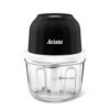 Aristo Rechargeable Wireless Electric Cordless Chopper, Stainless Steel Blades, One Touch Operation, 10 Seconds Chopping, Mincing Vegetable, Meat – 350 ML, 30 Watts, Black