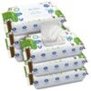 Arokleen Baby Gentle Wet Wipes with Lid | 432 Wipes – Pack of 6 | Enriched with Aloe Vera & Vitamin E | pH Balanced | Dermatologically Tested | Paraben & Sulphate Free | Prevents Rashes & Redness | Gentle Moisturising Wipes