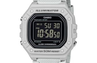 Casio Youth W-218H-8BVDF Digital Black Dial Unisex (D395)