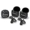 MAONO Compact Wireless Lavalier Microphone, 2.4GHz Dual Lapel Mics with Real-time Monitoring, Gain Adjustment and Mute for Interview, Vlogging, Live Streaming, Phone, Camera (WM820 A2)