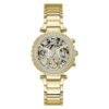 GUESS Stainless Steel Analog Gold Dial Women’s Watch-Gw0403L2