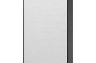 Seagate STHN2000401 2TB Backup Plus Slim Portable External Hard Drive + 1Yr Mylio Create + 2MO Adobe CC Photography, Silver