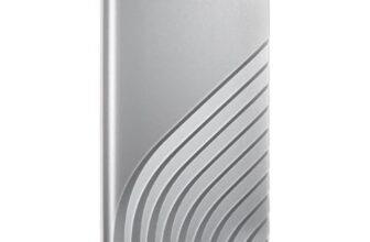 WD My Passport™ SSD 2TB Silver, 1050MB/s Read, 1000MB/s Write, PC & Mac Compatiable, 5 Year Warranty