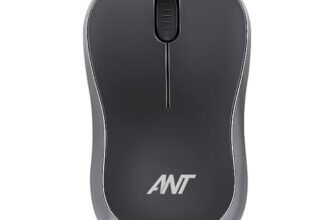 Ant Optical Mouse 03 1000 DPI Wireless Mouse – Black, Silver