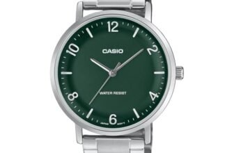 Casio Men MTP-VT03D-3BDF Analog Green Dial Men (A2406)