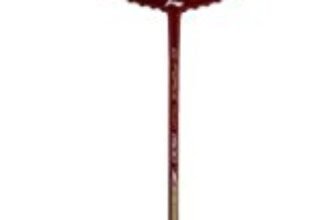 Li-Ning AYPK162-4 Carbon-Fiber Power 1500 G-Force Badminton Racquet, Size S2 (Red/White)