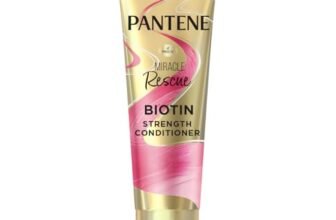 Pantene Miracle Rescue Biotin Strength Conditioner | Infused with Pro-V and Biotin for Weak and Dull Hair | For 10X Stronger Hair | 200ml, 1 Count