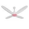 USHA Bloom Lily Nova 4-Blade BLDC Ceiling Fan |100% Copper Motor |Bi-Directiona|RF Remote |Sleep, Boost & Timer Mode |Whisper-Quiet |Dust-Resistant |3Y Motor & 2Y PCB Warranty | White & Light Pink