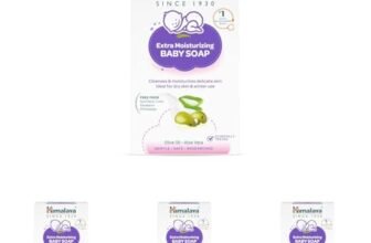 Himalaya Extra Moisturizing Baby Soap for Dry Skin | B3G1-125g Helps Lock In Moisture With Aloe-Milk Moisture Complex of Almond & Olive Oil | Clinically Tested | No. 1 Doctor Recommended Brand