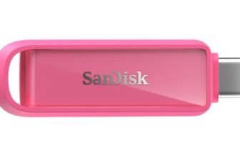 SanDisk Phone Drive with USB-C, 256GB, Upto 150 MB/s, Seastar Pink, 2Y Warranty, Automatic Backup Using SMZ, Works with iPhone 15 & iPhone 16 Series