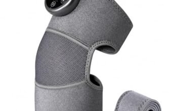 ARG HEALTH CARE Knee Massager for Joint Pain Relief with Heat, Warm Compress, Vibration Massage, Multiple Modes & Touch Panel Controller, Electric Knee Support for Men & Women
