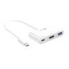 j5create USB C to HDMI and USB 3.1 Adapter with 100W PD, Type C to 4K HDMI 30Hz Converter, USB 5Gbps Port, 3 in 1 Multiport Dongle for MacBook Air Pro, Chromebook, Laptop, PC, Monitor, TV
