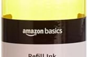 Amazon Basics GT52 Ink Bottle | 70ml | for GT 5810,GT 5820,GT 5811,GT 5821, WL 415,WL 418,315,318,WL 419,319,WL 410,310 (Yellow)