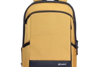 Gang’s Laptop Bag | 19L | Backpack Bag, Backpack Bags for Women, Laptop Bag 15.6 inch, Backpack, Backpack for Men, Laptop Bags for Women Office Use, Laptop Bags (Sweet Green) (Goldy)