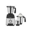 Borosil Silverline Mixer Grinder, for Wet/Dry Mixing & Grinding, 750 Watts, 3 Stainless Steel Jars (400 ml Chutney Jar, 1.5 L Blending Jar, 1.2 L Dry/Wet Grinding Jar), Mixie for Kitchen