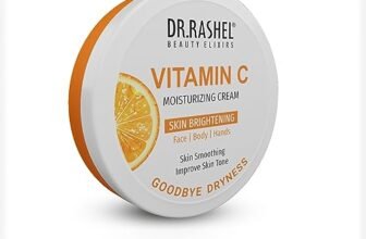 DR.Rashel Vitamin C Moisturizer For Dry Skin | Oil Free Hydrating Moisturiser for Face | Skin Brightening Face Moisturizer for Women and Men