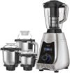 HAVELLS Silencio Low Noise 500 W Mixer Grinder 4 Jars (Grey & Black)(Silencio | 4 Jars | Grey, Black)