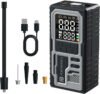 Portronics Vayu 10 Rechargeable Tyre Inflator 150 psi Tyre Air Pump for Car & Bike(Auto Shut Off)
