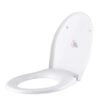 Kohler Brive Toilet Seat Slow Close – Oval Shaped in White – Toilet Seat for Bathroom – High Gloss Finish, Comfort Seating – Easy Hygiene Maintenance – Seat Closes Quietly without Slamming 13946IN-2-0