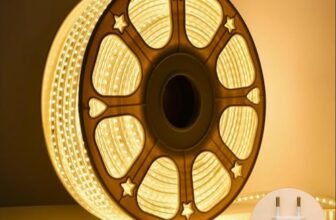 Desidiya 5M LED Rope Light Warm White Lights for Decoration