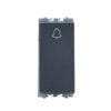Wipro Northwest Nowa 6A Bell Push, Silver Grey (pack of 20)