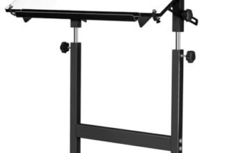 AS Drawing & Drafting Table – Scholar (Without Board) Drafting Table Stand with Adjustable Height and Angles, Ideal for Architects, Engineers, Designers & Artists Students and Professionals.