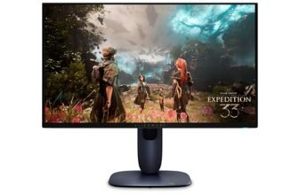 Alienware AW2725Q 27″ (68.58 cm) 4K QD-OLED Gaming Monitor with 240Hz Refresh Rate, 0.03ms Response, NVIDIA G-SYNC Compatible, HDR True Black 400, Interstellar Indigo Premium Design