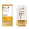 Lakme Sun Expert Tinted Dry Matte Sunscreen Fluid SPF 50+ PA++++ | 1% Ceramide Complex for Skin Barrier Repair | Sheer Coverage Foundation Like Finish – Beige (50ml)