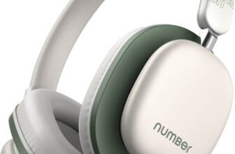 Number Headit Pro 100H Battery, Dual Pairing, 40mm Hi-Bass Drivers, AI ENC, 35ms Gaming Bluetooth & Wired(Pro Grey, On the Ear)