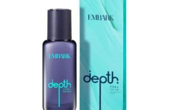 EMBARK Depth Fuel Long Lasting Perfume for Men | 20ml Eau De Parfum | Citrus Aromatic Premium Fragrance | Gift for Men