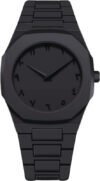 SABR Modern Arabic Numeral Watch with Polycarbonate Band, Octagonal Case, for Men Black Minimalist Watch with Arabic Numerals Modern Wrist Watch Analog Watch  – For Men & Women