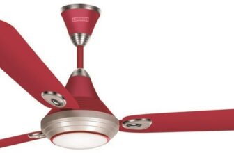 RR Lumaire Underlight with 1 Year Warranty 1200 mm Ceiling Fan(Wine Red | Pack of 1)