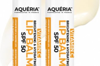 Aqueria Brightening & Hydrating Lip Balm Spf 50 For Dark & Pigmented Lips Unflavoured(Pack Of: 2, 20 G)