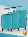 Kamiliant by American Tourister (Small 55Cm |Medium 68Cm| Large 79Cm)Combination Lock-Triprism Cabin & Check-in Set 4 Wheels – 30 inch