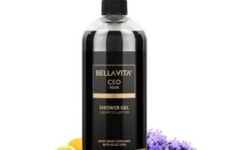 Bella Vita Luxury CEO MAN Body Wash Refreshing Shower Gel for Deep Cleansing, Refreshing, Hydrating & Moisturising Skin with Aloe Vera Gel, 500 Ml
