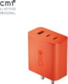 CMF by Nothing 65 W GaN 3 A Multi-pin Wall Charger for Mobile(Orange)