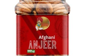 Marwadi Farm Afghani Anjeer Traditional Dried Figs | Naturally Sweet | Wholesome Dry Fruit | Daily Energy Source (1kg)