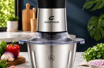 CHOPTRON 2L Electric Food Chopper with Stainless Steel Bowl for Vegetables, Meat & Nuts Electric Vegetable & Fruit Chopper(1 CHOPPER)